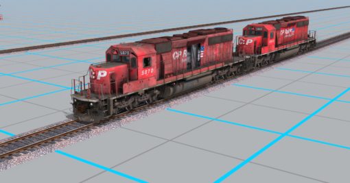 CP SD40-2 5868-5879 Dual Flags UPDATE PACK - Image 2
