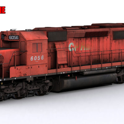 CP SD40-2 B UNIT 6000 Series