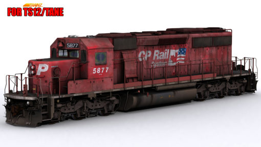 CP SD40-2 5868-5879 Dual Flags