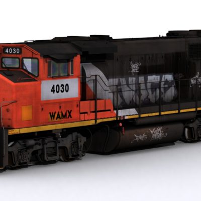 WAMX GP40-2W 4001-4030 (EX-CN Patched)