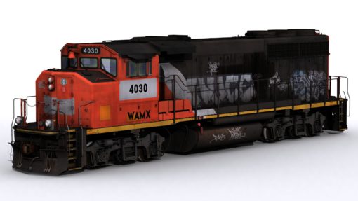 WAMX GP40-2W 4001-4030 (EX-CN Patched)