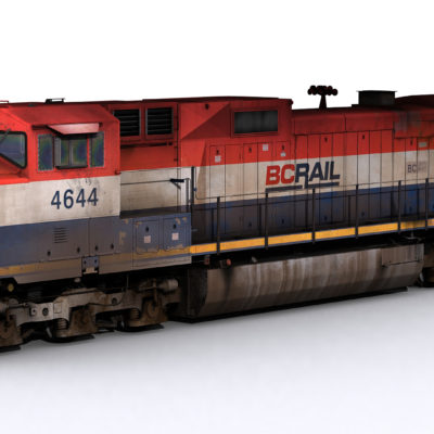 BC Rail C44-9WL 4641-4644