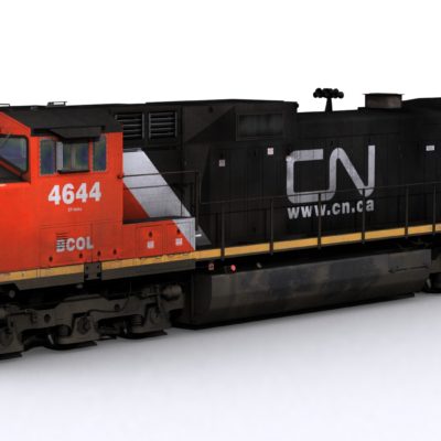 BC Rail C44-9WL 4641-4644 (Repaint)