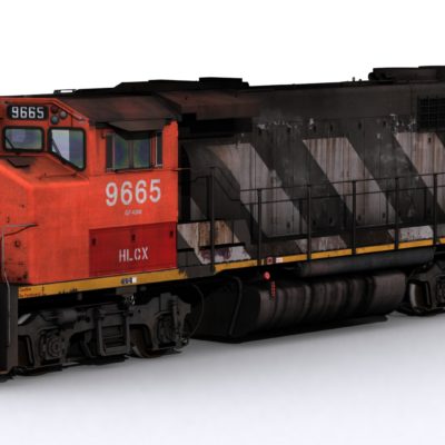 HLCX GP40-2W 9633-9667 (EX-CN)