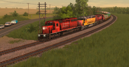 CP SD40-2 5868-5879 Modern Logo - Image 5
