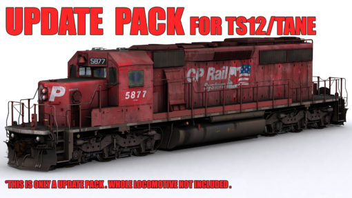 CP SD40-2 5868-5879 Dual Flags UPDATE PACK