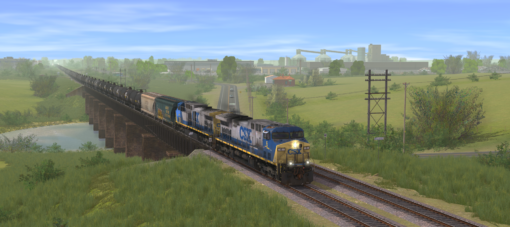 ᵇ CSX AC4400CW Radial Trucks Late Phase Pack - Image 7
