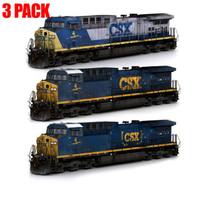 ᵇᵇᵃ CSX Early Phase AC4400CW 4-115 Pack