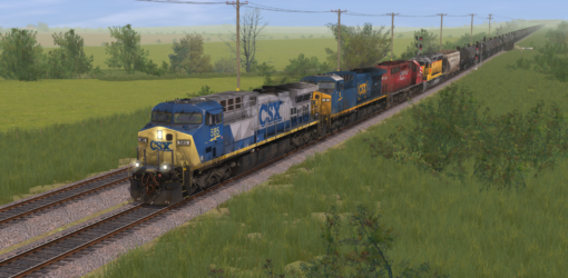 ᵇ CSX AC4400CW Radial Trucks Late Phase Pack - Image 14