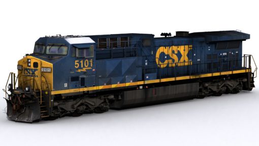 ᵇ CSX AC4400CW Radial Trucks Late Phase Pack - Image 16