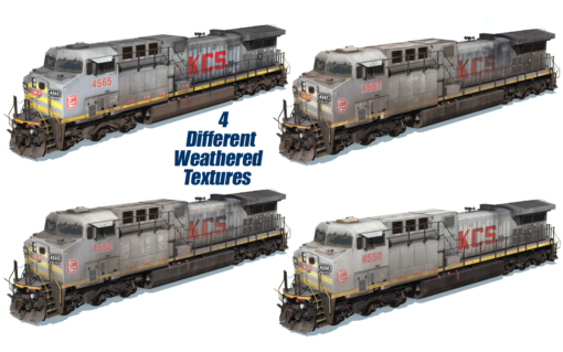 ᵃ KCS de Mexico Patch AC4400CW 4550-4574 - Image 2
