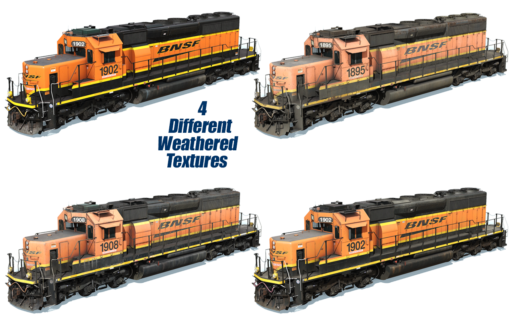 BNSF H4 SD40-2 1895-1909 RCL - Image 3