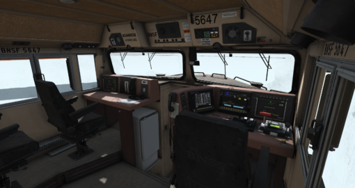 BNSF 5603-5717 (H3 PAINT) AC4400CW - Image 4