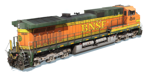 BNSF C44-9W 4772-4877 (H2a Paint) - Image 2