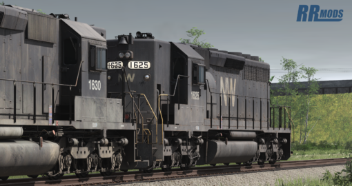 Norfolk & Western SD40-2 1625-1635 - Image 6