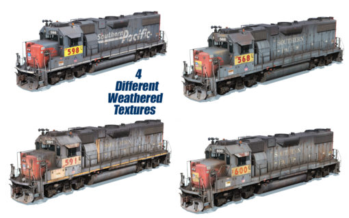 UP (EX-SP) Patched GP38-2 564-605 - Image 3