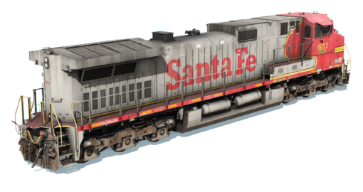 BNSF (EX-ATSF) C44-9W 650-699 - Image 2