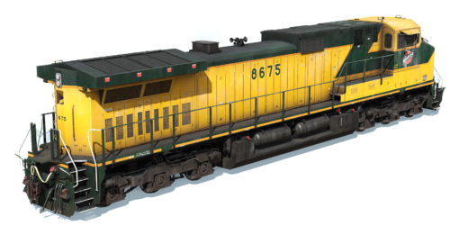 CNW C44-9W 8666-8730 - Image 2