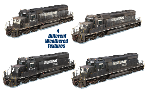 NS SD40-2 6139-6188 - Image 2