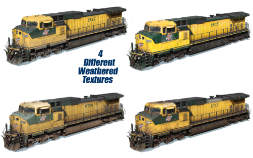 CNW C44-9W 8666-8730 - Image 5
