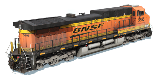 BNSF 5603-5717 (H3 PAINT) AC4400CW - Image 2