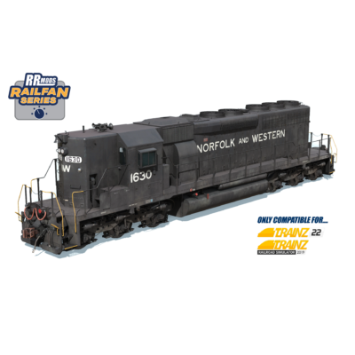 Norfolk & Western SD40-2 (1980's Version) 1625-1635