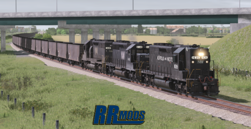 Norfolk & Western SD40-2 (1980's Version) 1625-1635 - Image 4