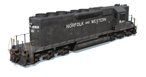 Norfolk & Western SD40-2 (1980's Version) 1625-1635 - Image 3