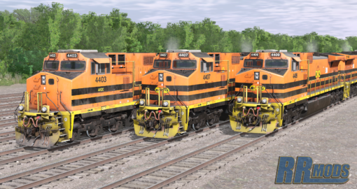 Genesee & Wyoming C44-9W Pack (AZRC, MNA, QGRY) - Image 2