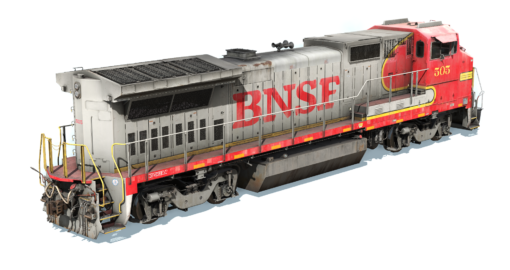 BNSF (FakeBonnet) B40-8W 500-599 - Image 2