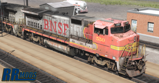 BNSF (FakeBonnet) B40-8W 500-599 - Image 8