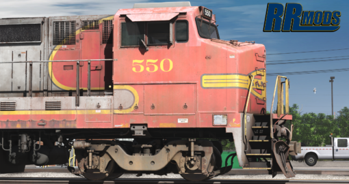 BNSF (FakeBonnet) B40-8W 500-599 - Image 10