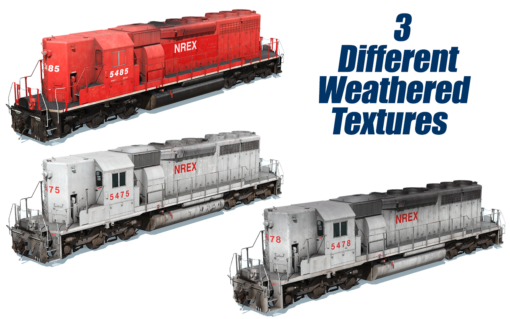 NREX SD40-2B 5475-5485 (EX-CP Rail) - Image 2