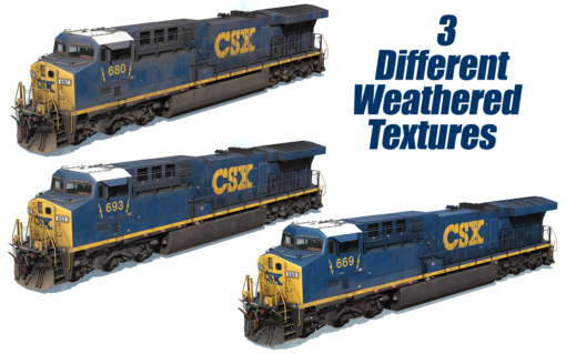 CSX AC6000CW YN3 654-699 - Image 2