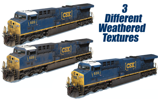 CSX AC6000CW YN3b 654-699 - Image 2