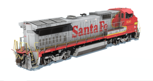 ATSF B40-8W 500-599 (1990's) - Image 3