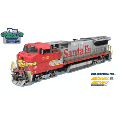 ATSF B40-8W 500-599 (1990's)